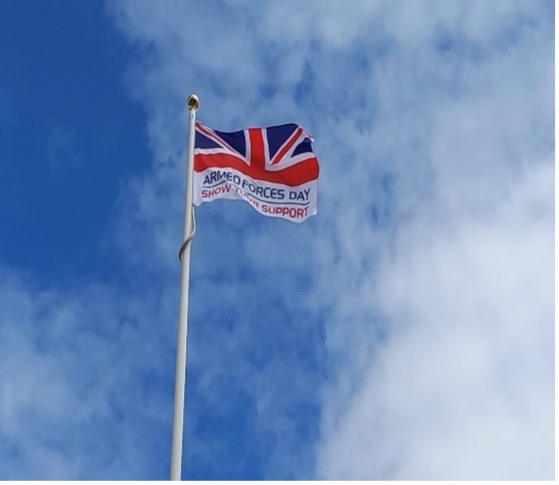 Armed Forces Day 2023 flag