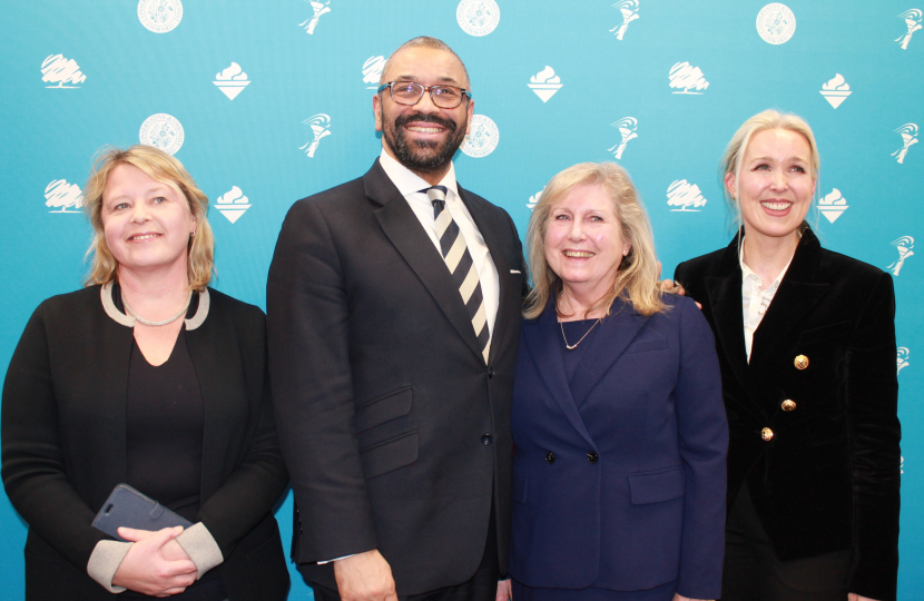 Nickie Aiken, James Cleverly, Susan Hall and Julie Redmond