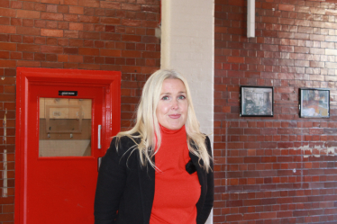 Julie Redmond at West Hampstead Fire Station